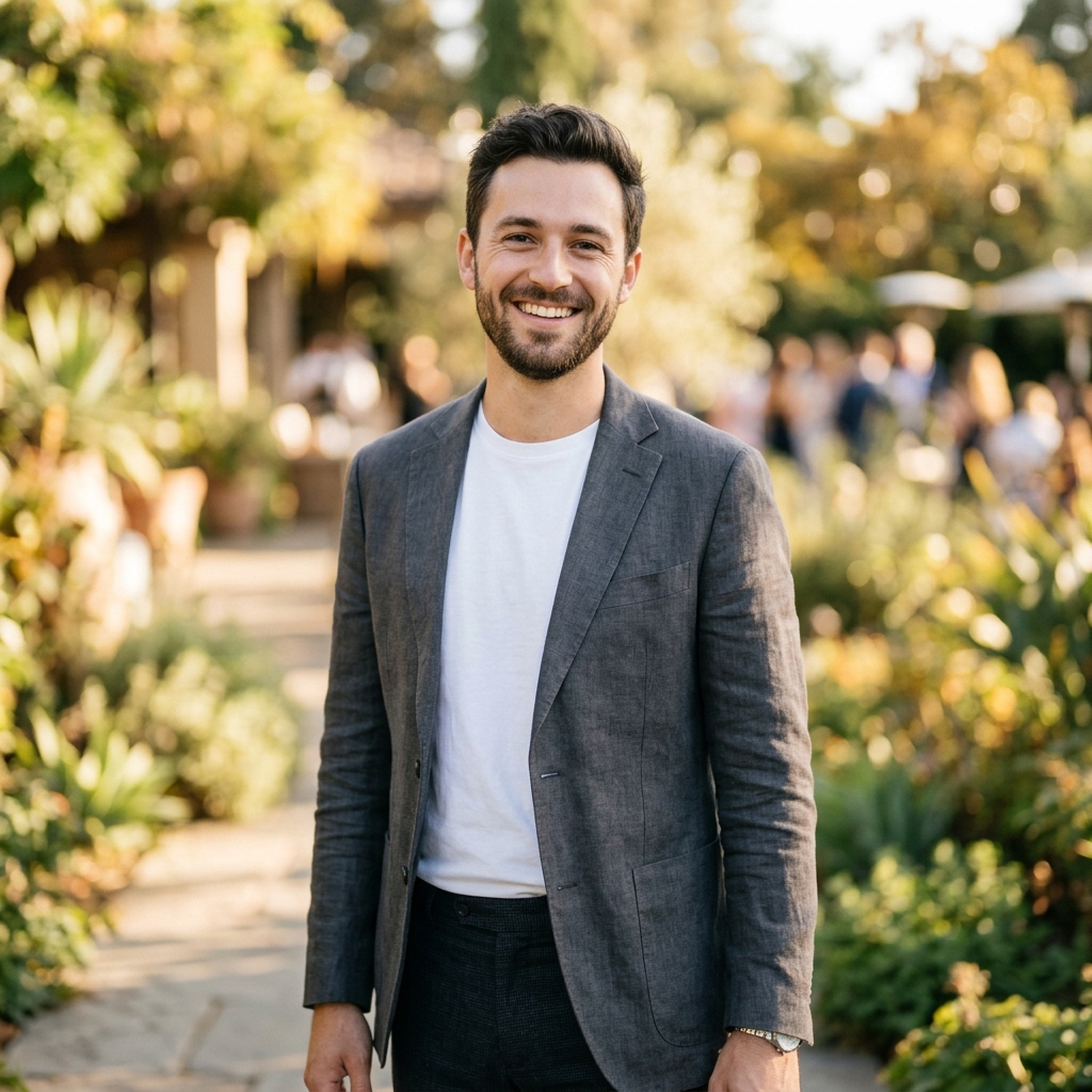 Photojoyで撮影されたプロフェッショナルなプロフィール写真イメージ